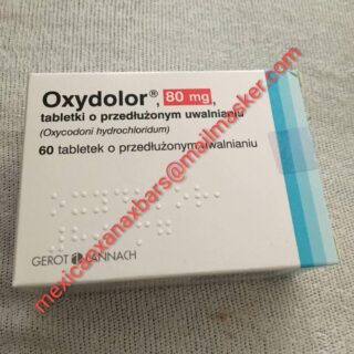 Box 60 pills Oxydolor 80 mg